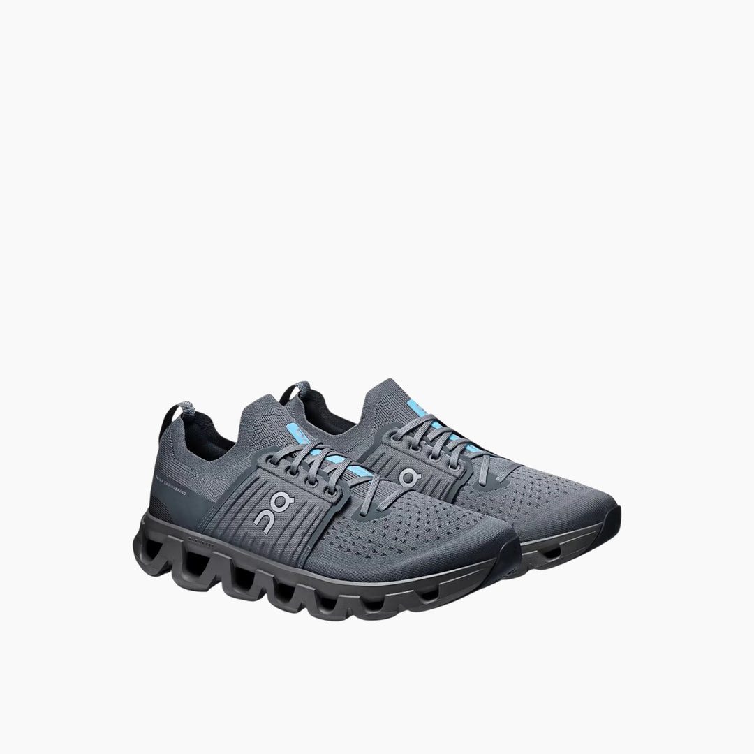 On Cloudswift Shoes - Stone/Asphalt (Men)