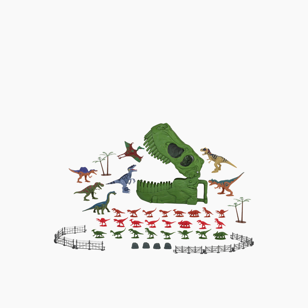 Cm Dino Valley Dino Skull Bucket 45 Pcs