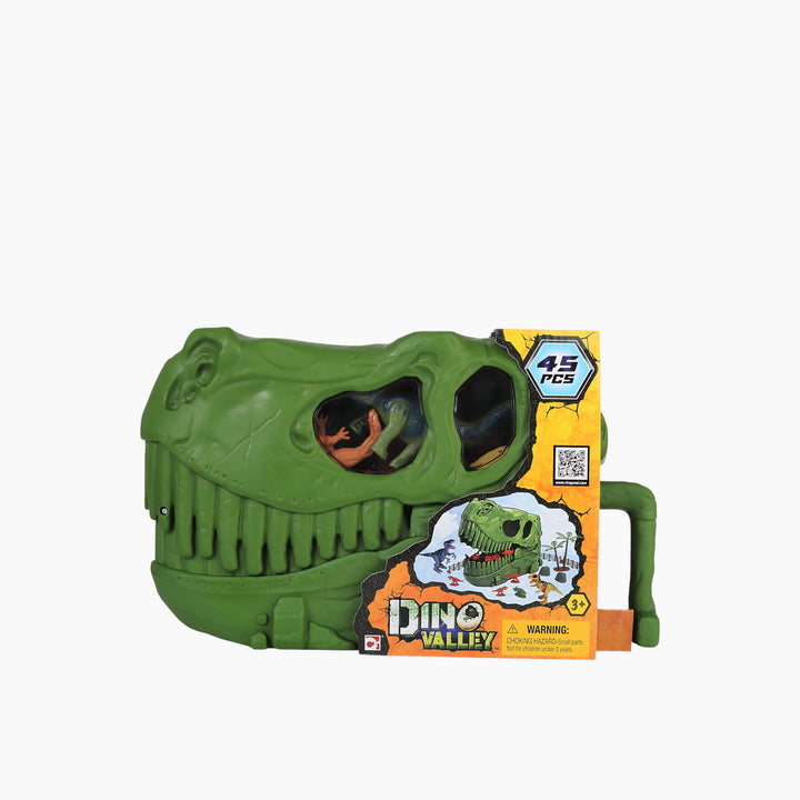 Cm Dino Valley Dino Skull Bucket 45 Pcs