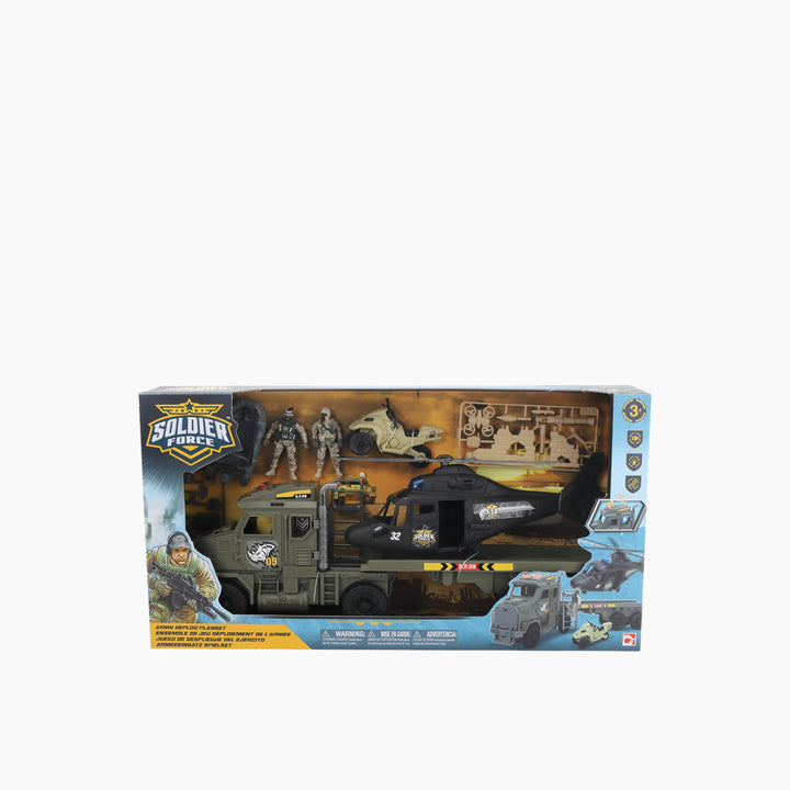 Cm Soldier Force Army Deploy Playset