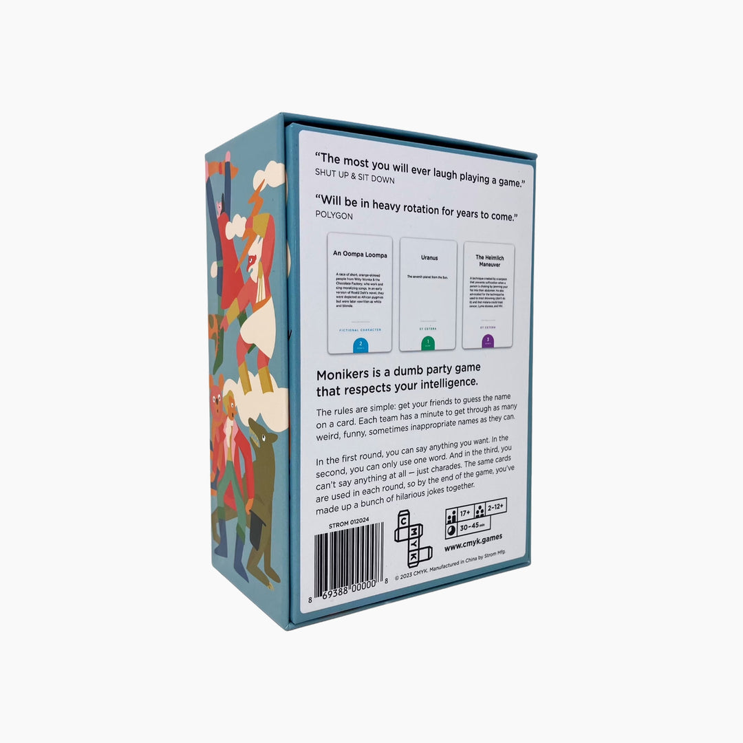 Monikers Board Game