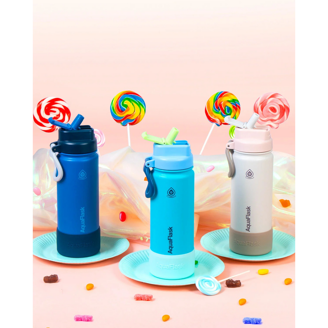 Aquaflask COLORWAVE FLIP SIP زجاجة مياه 18 أونصة