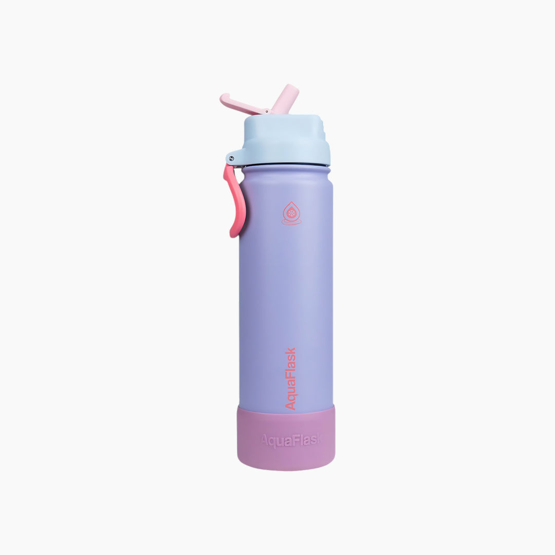 Aquaflask COLORWAVE FLIP SIP زجاجة مياه 22 أونصة