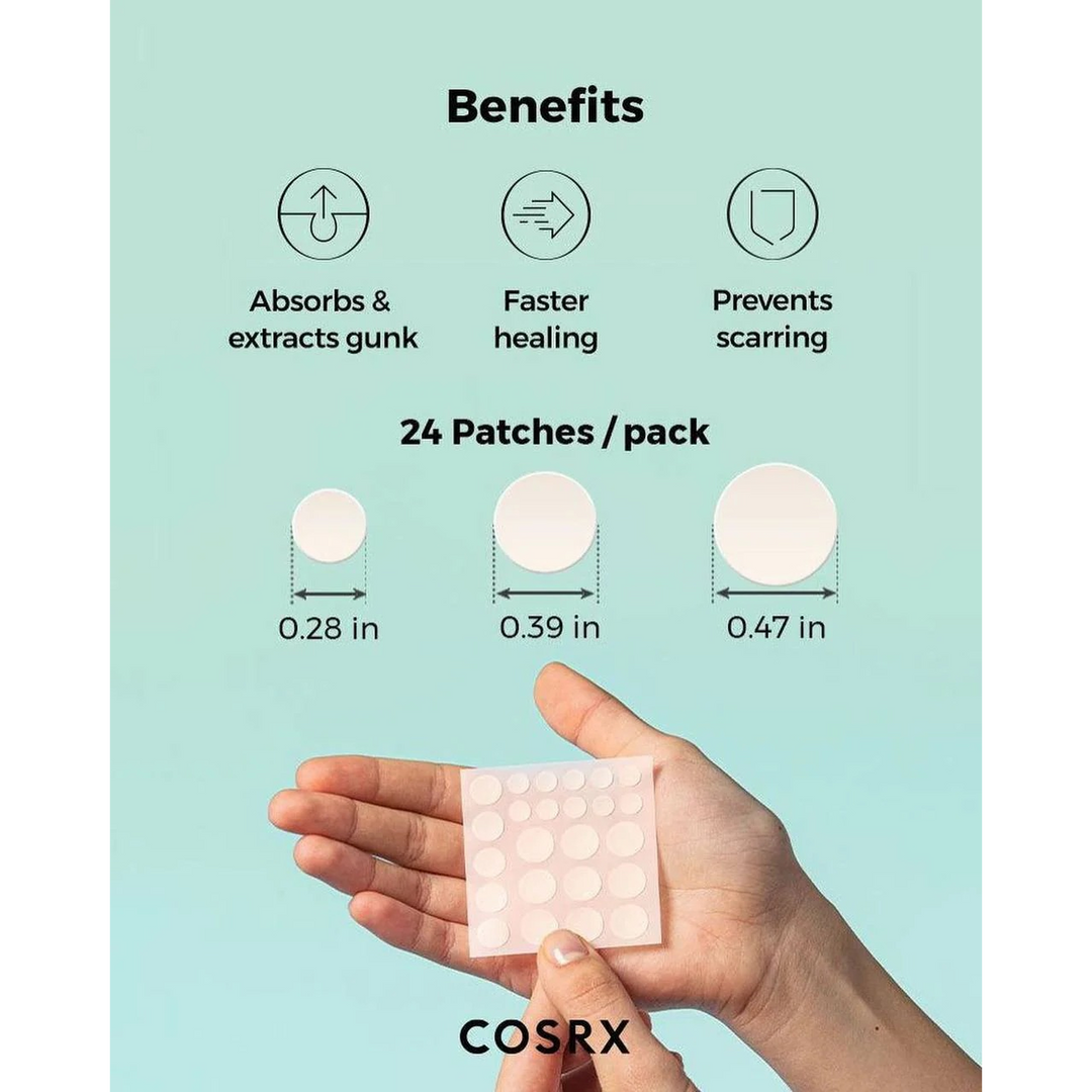 لاصقات COSRX لعلاج حب الشباب والبثور