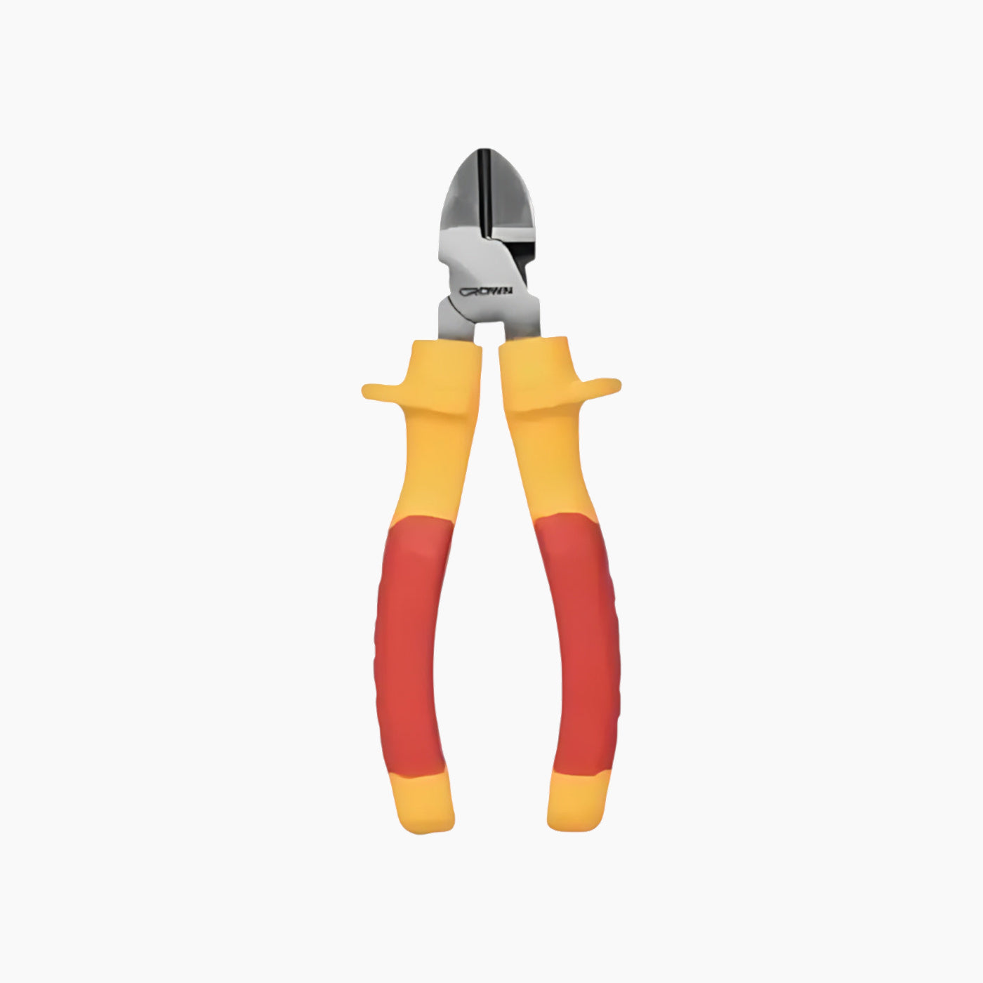 Crown 6-inch insulated diagonal cutting pliers with chrome-vanadium steel edges