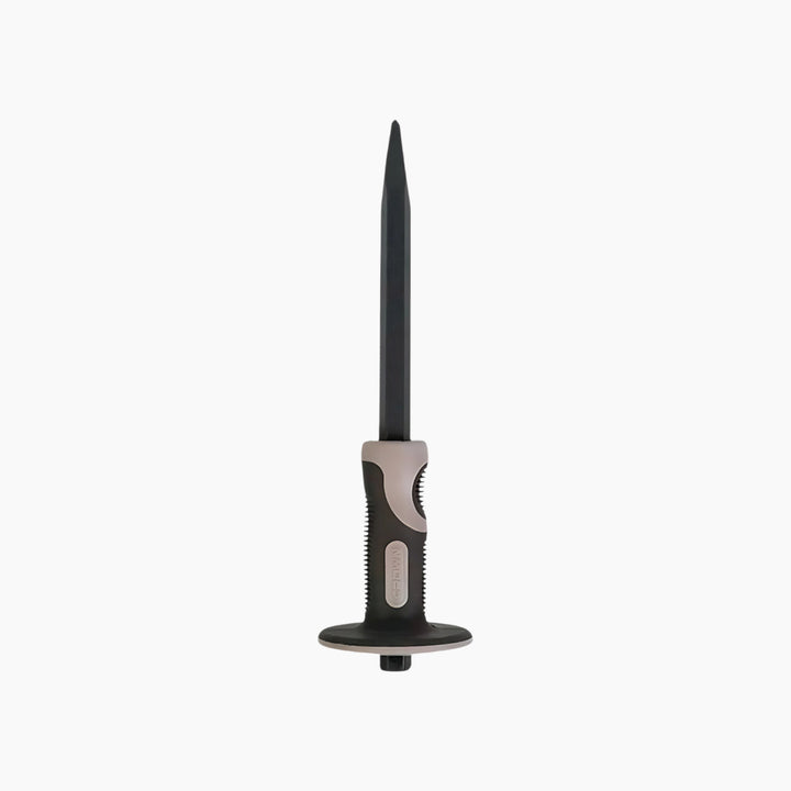 Crown 16 × 300mm pointed cold chisel with fiberglass handle