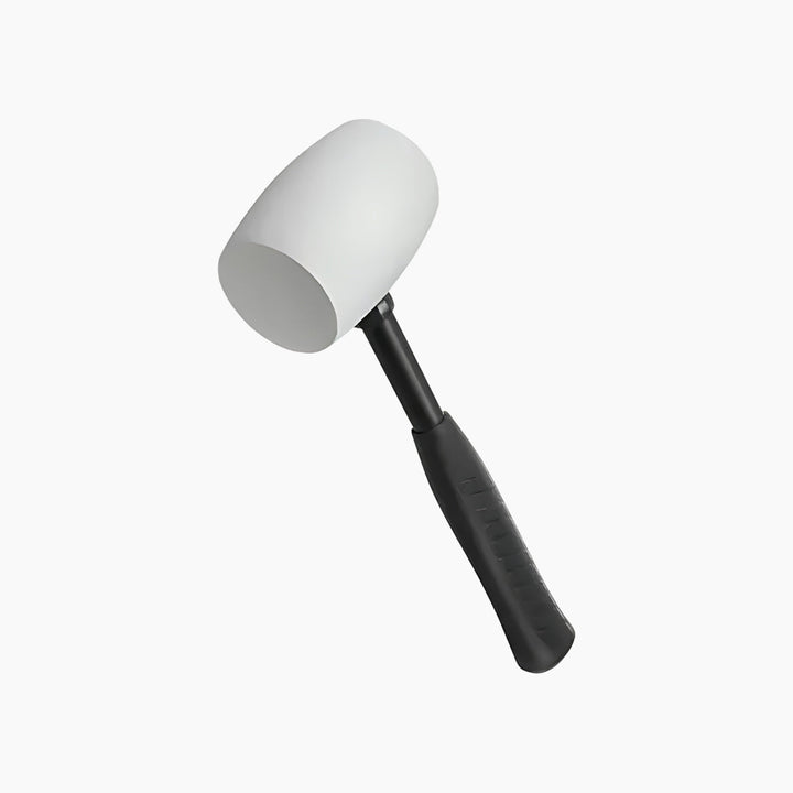 Crown Rubber Mallet - White Fiberglass Handle