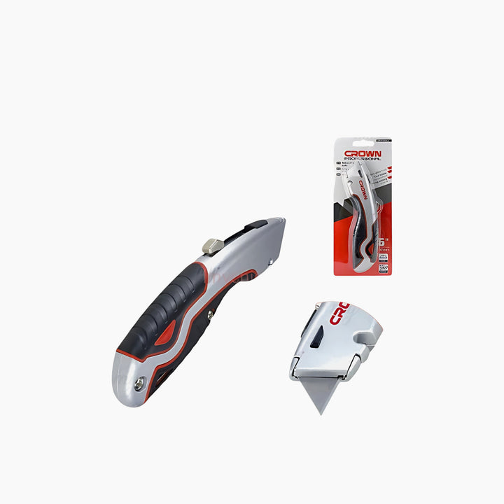 Crown Metal Carpet Knife - 150mm