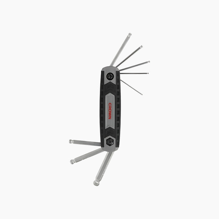 Crown 8-Piece Ball-End Hex Key Set - 1.5–8mm