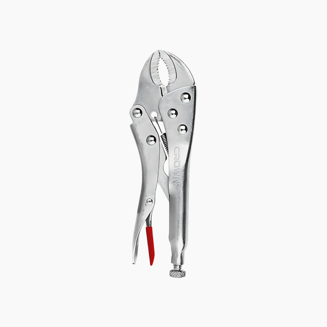 Crown Industrial Grip Wrench - Round Sharp Jaws, 7"