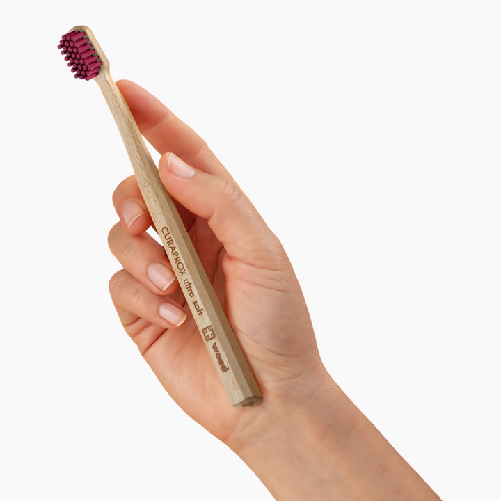 Curaprox CS Wood Toothbrush - HUNA
