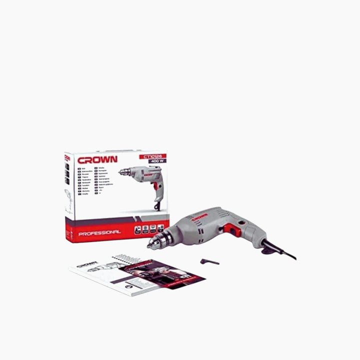 Crown CT10126 Drill - 400W, 10mm