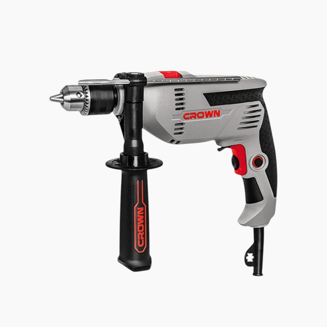 Crown CT10129 Impact Drill - 13mm, 750W, 2kg