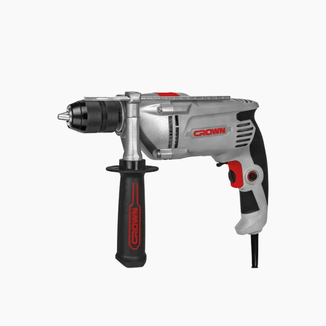 Crown CT10130 Impact Drill - 13mm, 810W