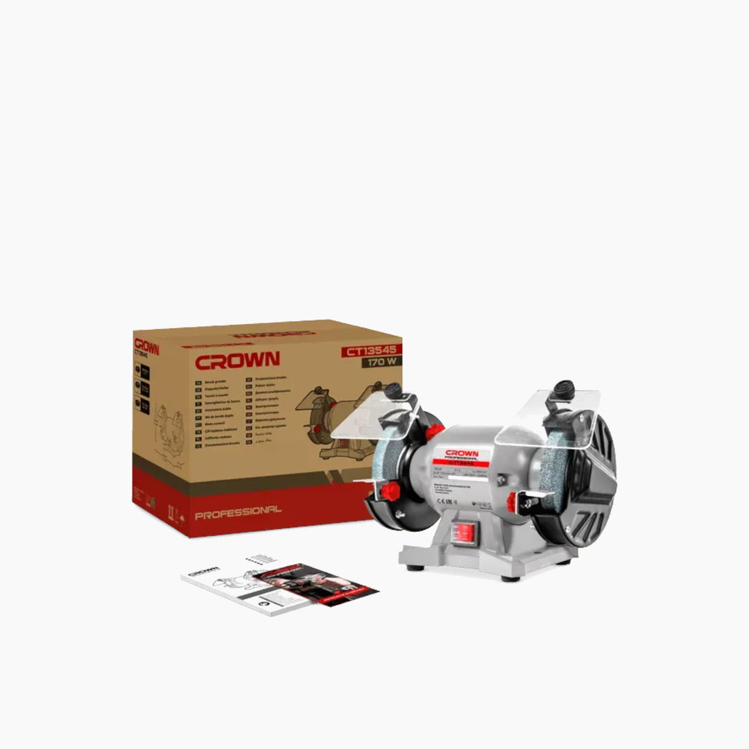 Crown 5 inch 170W bench grinder