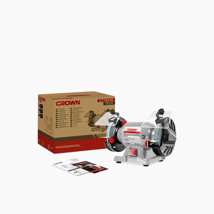 Crown 5 inch 170W bench grinder