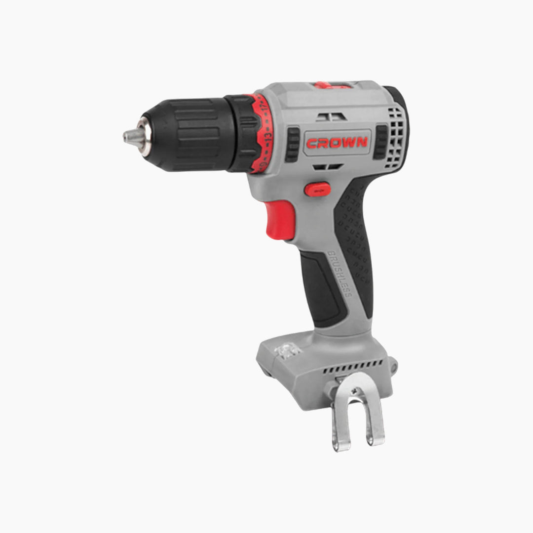 Crown CT21091HX 2-Speed Cordless Drill - 20V, 13mm, Without Hammer Function, Tool Only, No Battery or Charger