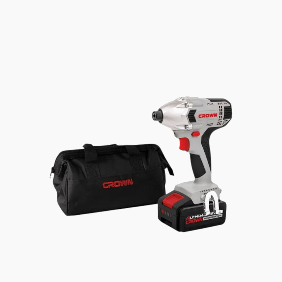 Crown 20V Cordless Drill with Two 4Ah Batteries