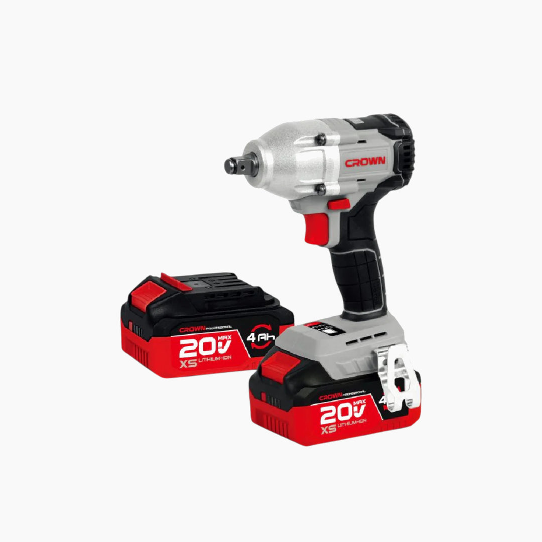 Crown Drill Box 60 Nm with Two Batteries and Charger