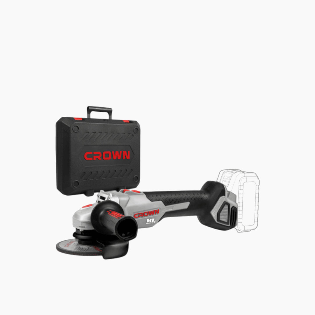 Crown Rechargeable Angle Grinder 125mm 20V
