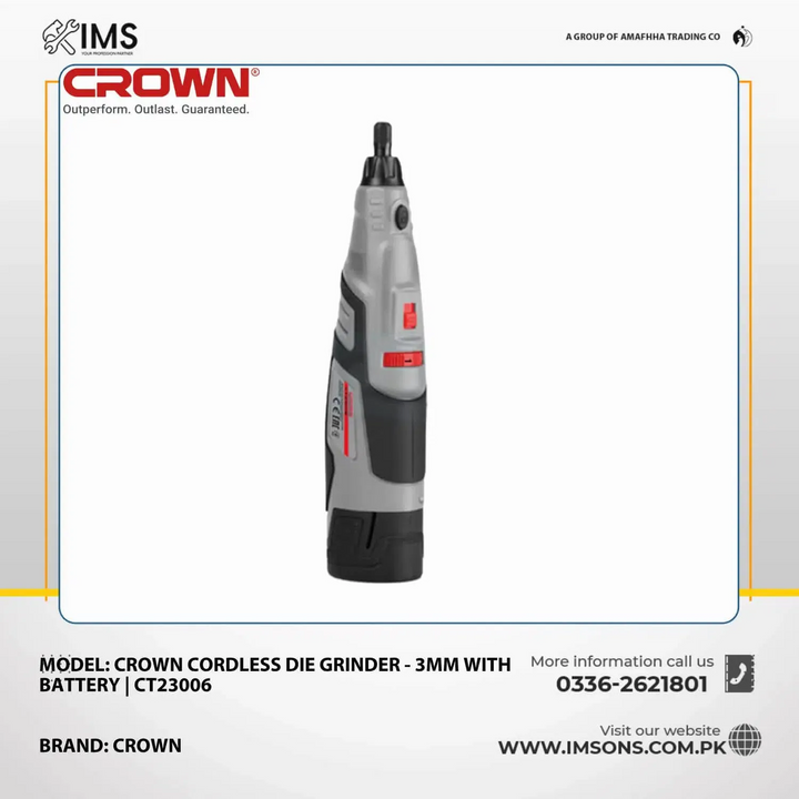 Crown Dremel Cordless 12V 3.2mm