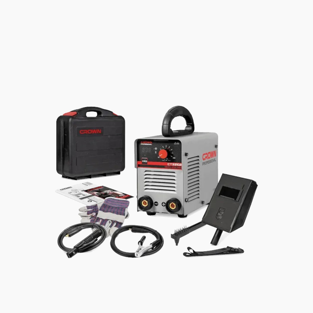 Crown Inverter Welding Machine with Kit 150 Amp