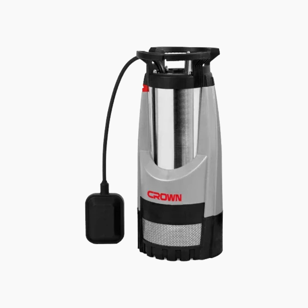 Crown Submersible Pump with Float Switch, 44m Head, 1200W