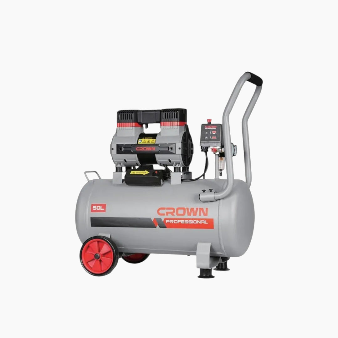 Crown Oil-free Silent Air Compressor 50L 1400W