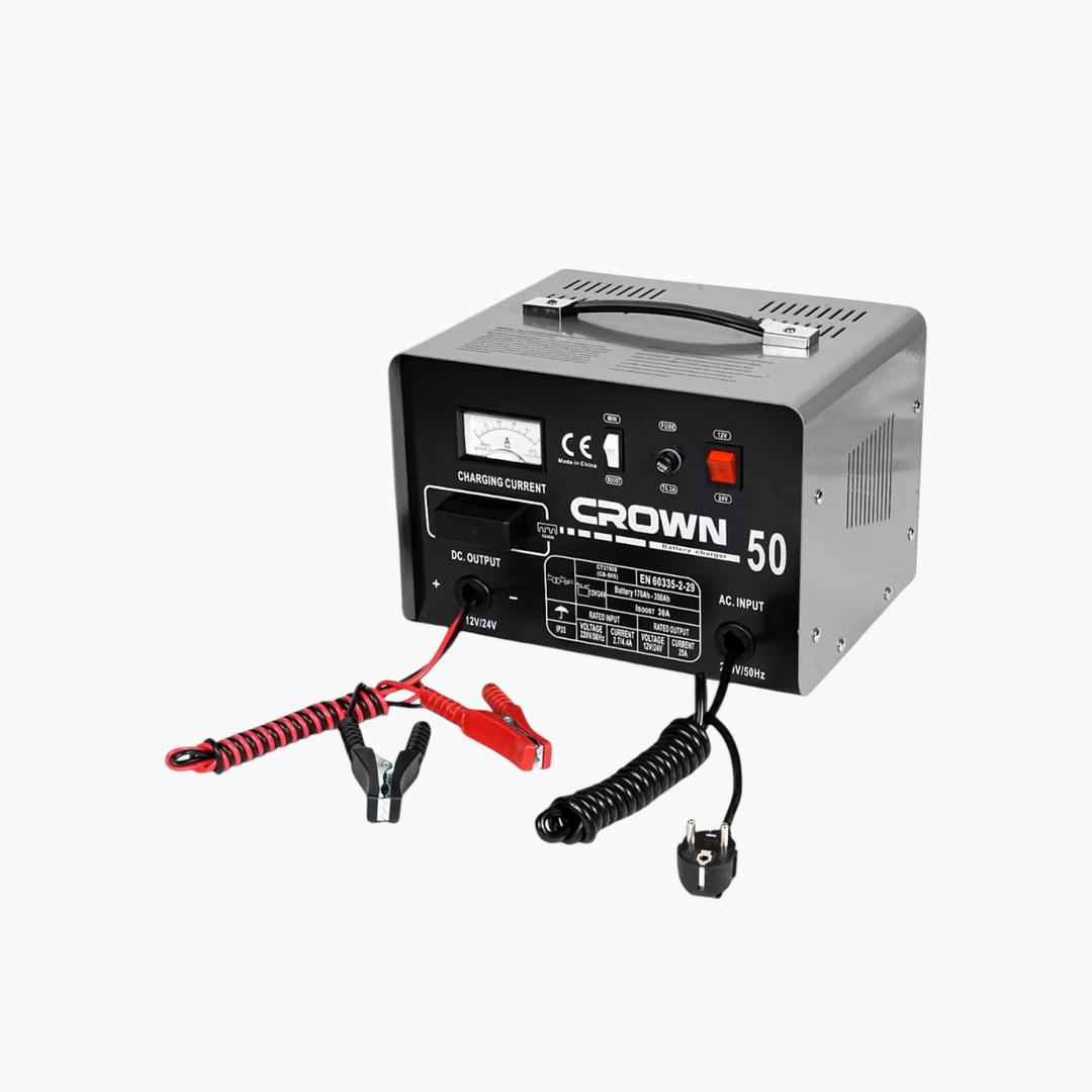 Crown Car Battery Charger 12/24V 880W