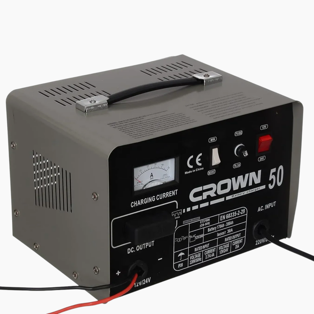 Crown Car Battery Charger 12/24V 880W