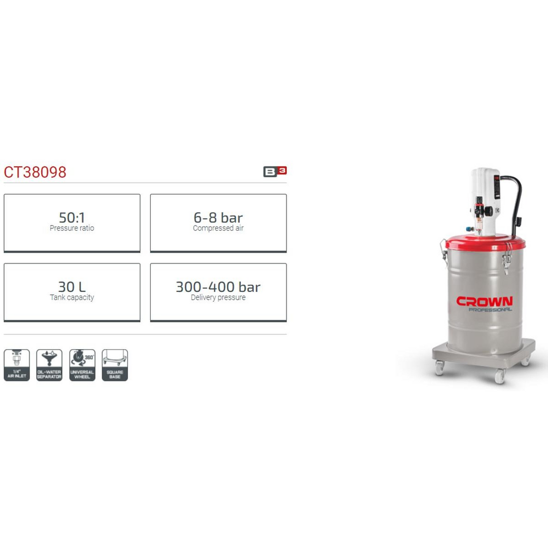 Crown Industrial Grease Gun