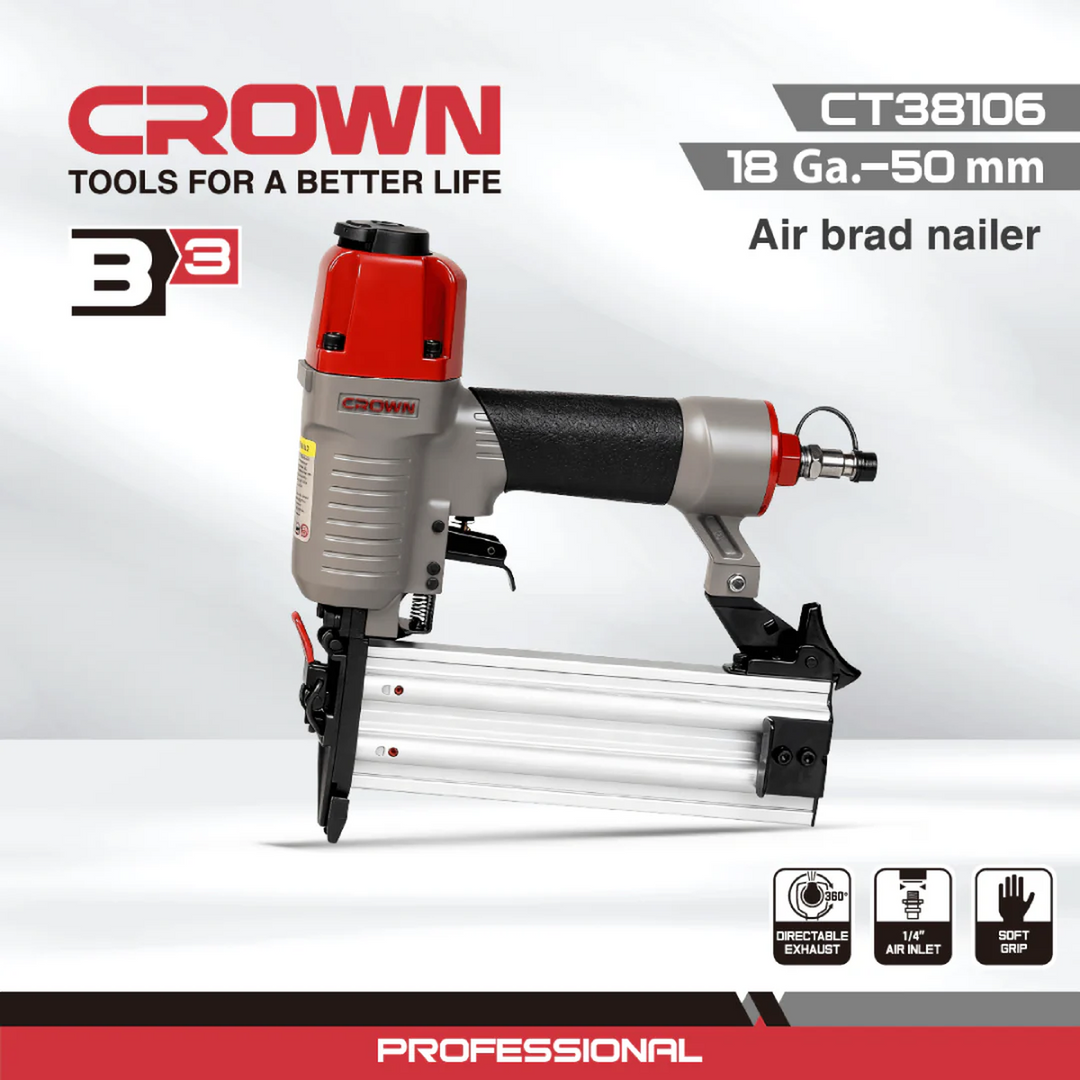 Crown 50mm Air Brad Nailer