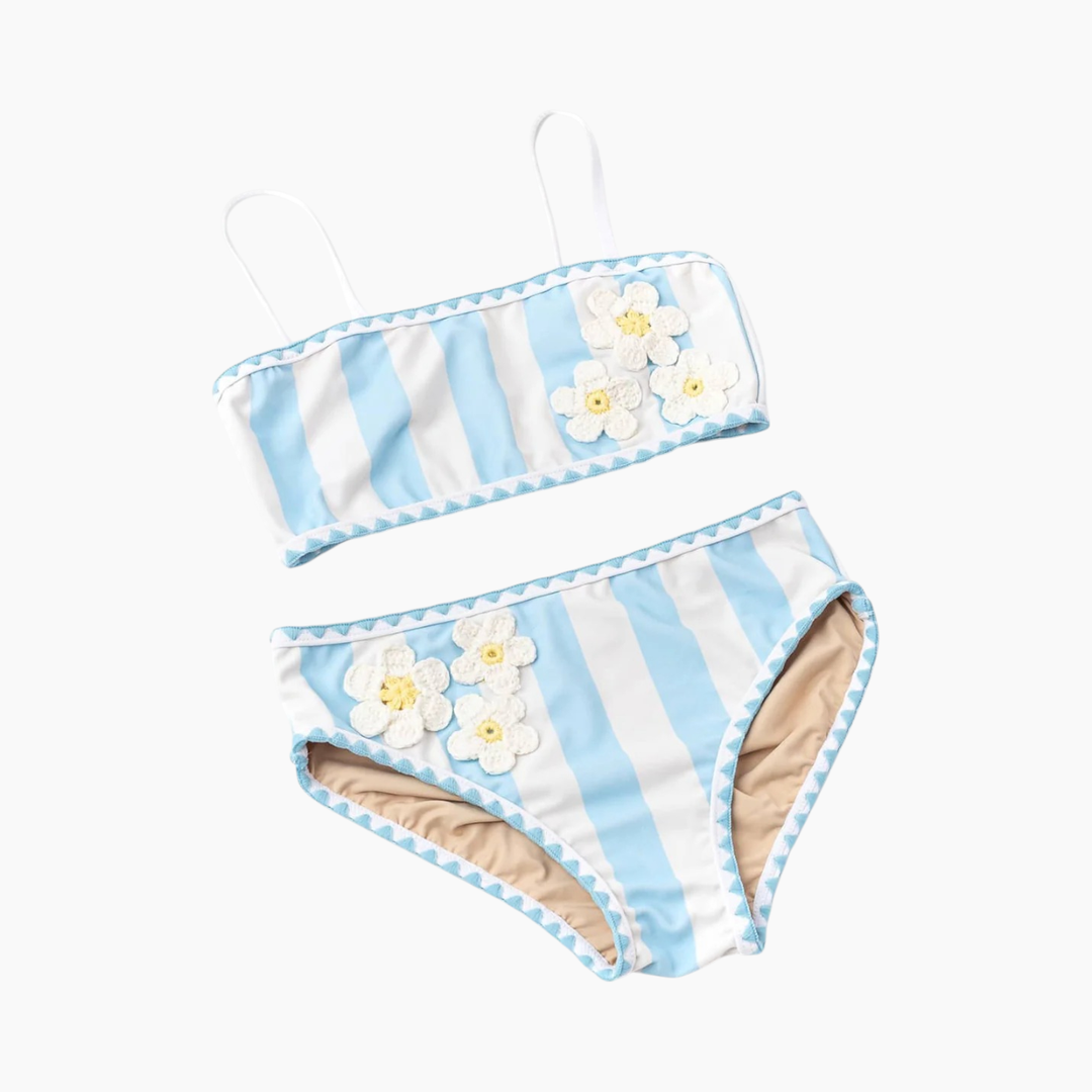 Shade Critters Cabana Daisy Crochet Bikini