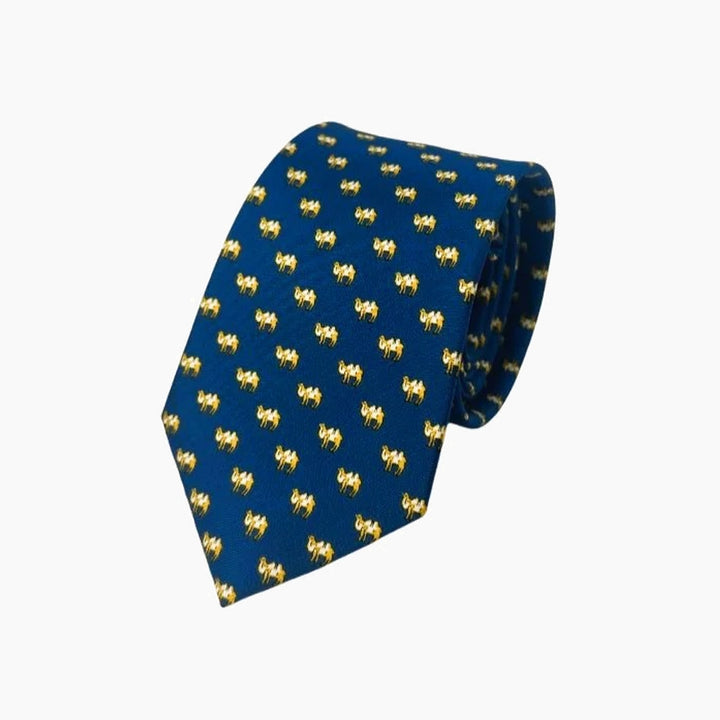 Leopardous Silk Tie