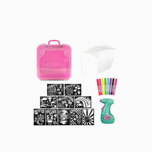 Canal Toys Airbrush Art Activity Case Set