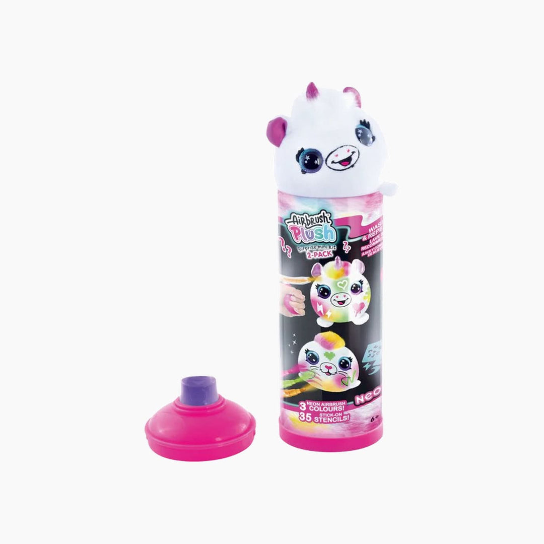 Canal Toys Airbrush Plush Neon Mini Mystery 2Pack - HUNA