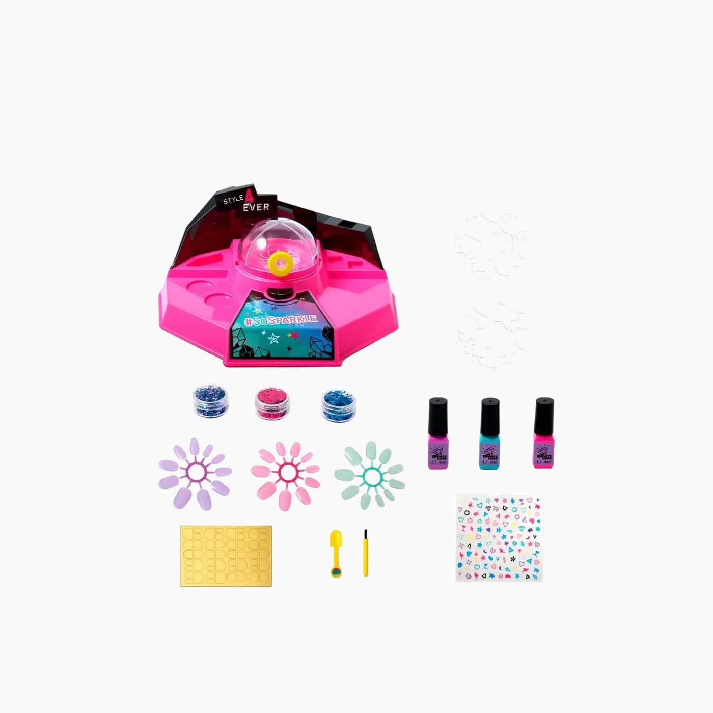 Canal Toys Glitter Nail Bar Craft Kit Canal Toys Glitter Nail Bar Craft Kit