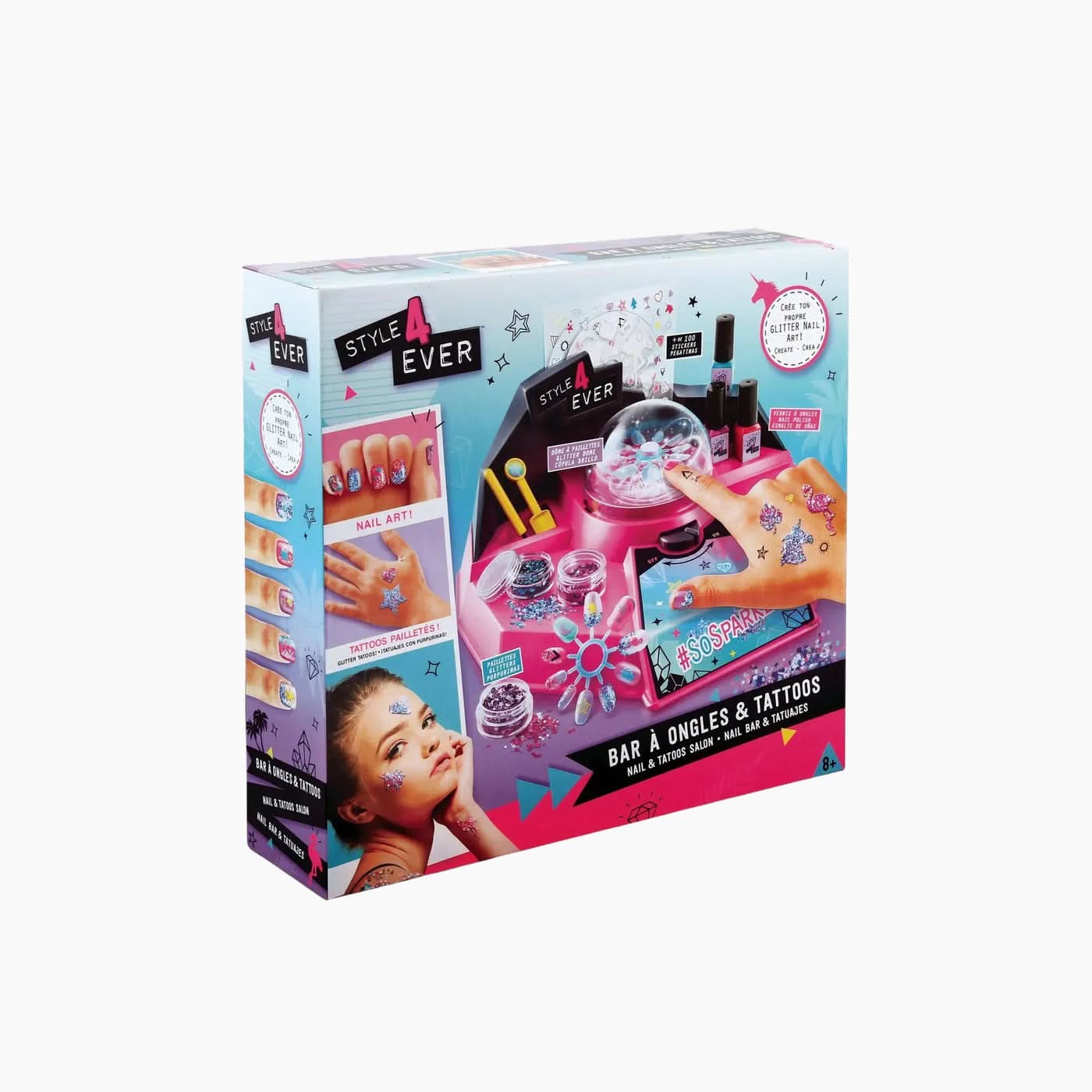 Canal Toys Glitter Nail Bar Craft Kit Canal Toys Glitter Nail Bar Craft Kit