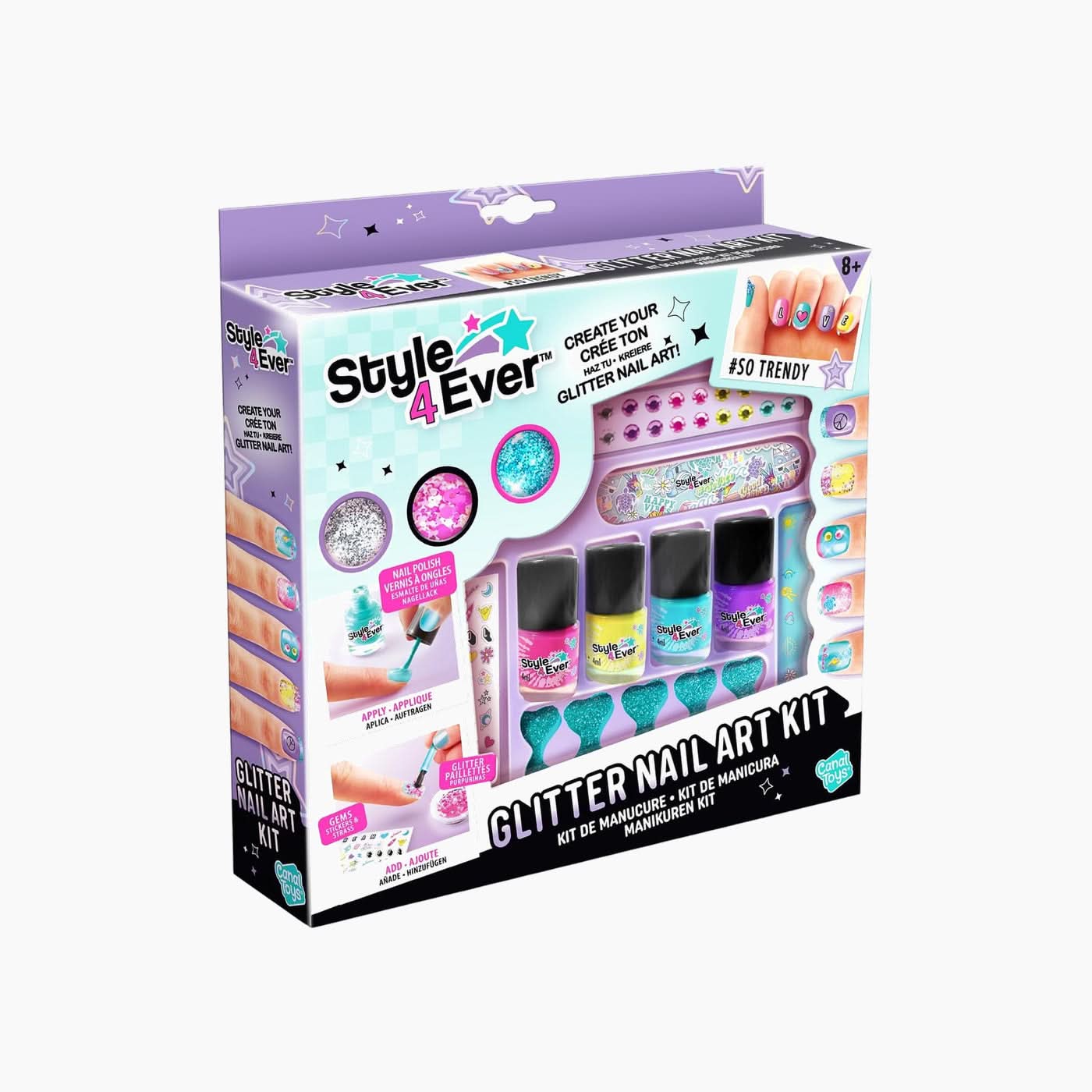 Canal Toys Style 4 Ever Nail Art Kit Canal Toys Style 4 Ever Nail Art Kit