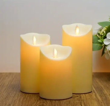 Assorted Flameless Candles