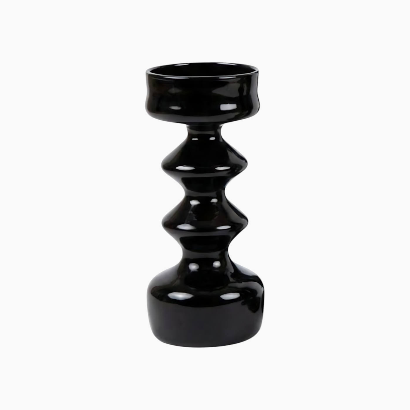 BH Living recycled handmade glass candle holder