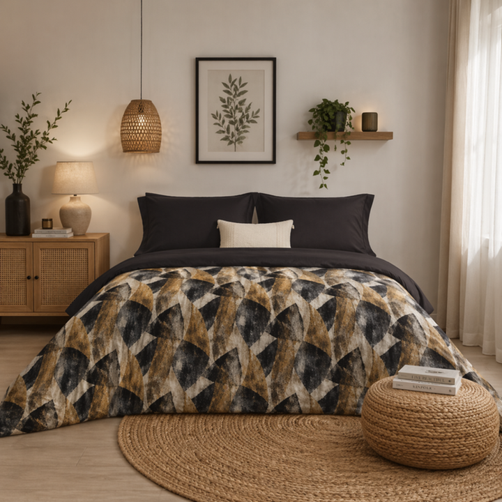 Canete Errai 4-Piece King Duvet Cover Set