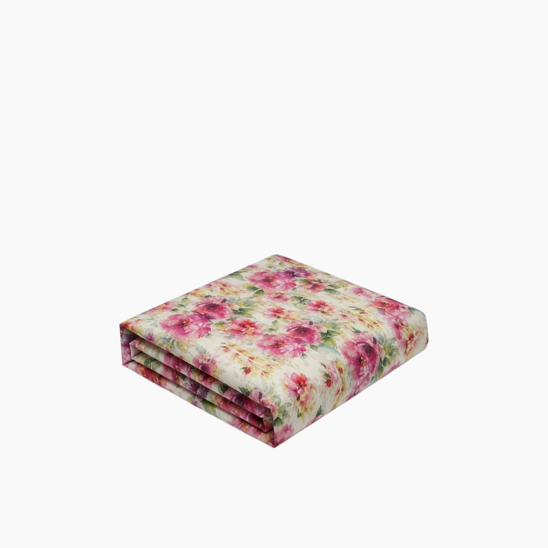 Canete Irena 4-Piece King Duvet Cover Set - Fuchsia