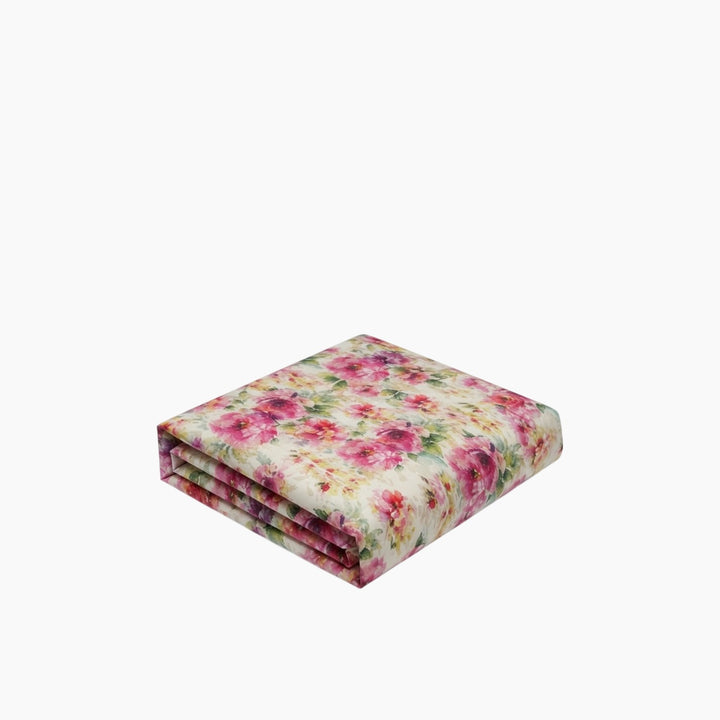 Canete Irena 4-Piece King Duvet Cover Set - Fuchsia