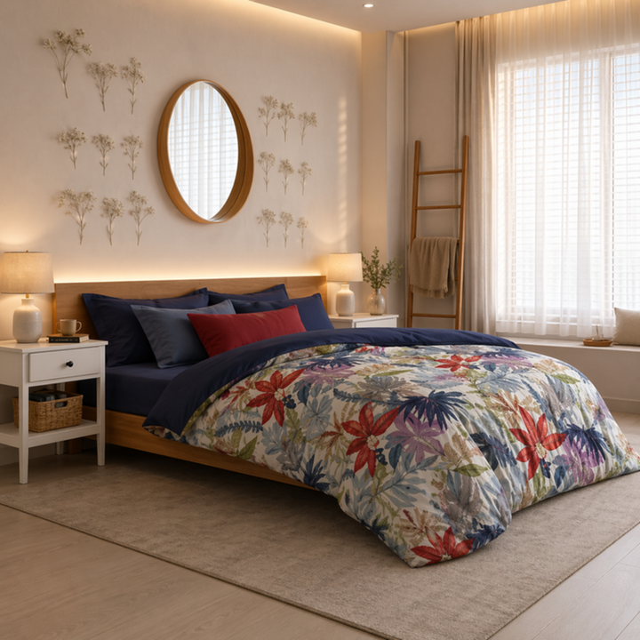 Canete Tropi 3-Piece Single &amp; a Half Duvet Cover Set
