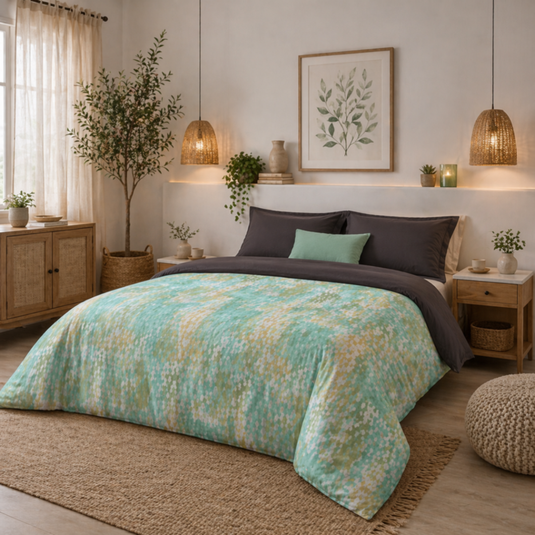 Canete Wind 3-Piece Single &amp; a Half Duvet Cover Set