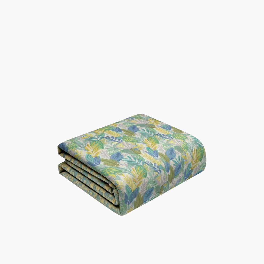 Canete Zaura 6-Piece King Duvet Set - Beige &amp; Blue