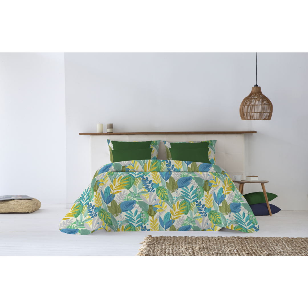 Canete Zaura 6-Piece King Duvet Set - Beige &amp; Blue