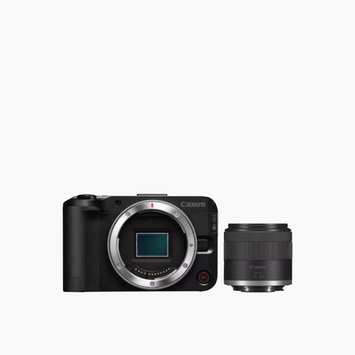 Canon EOS R50 V mirrorless camera with RF-S14-30mm lens