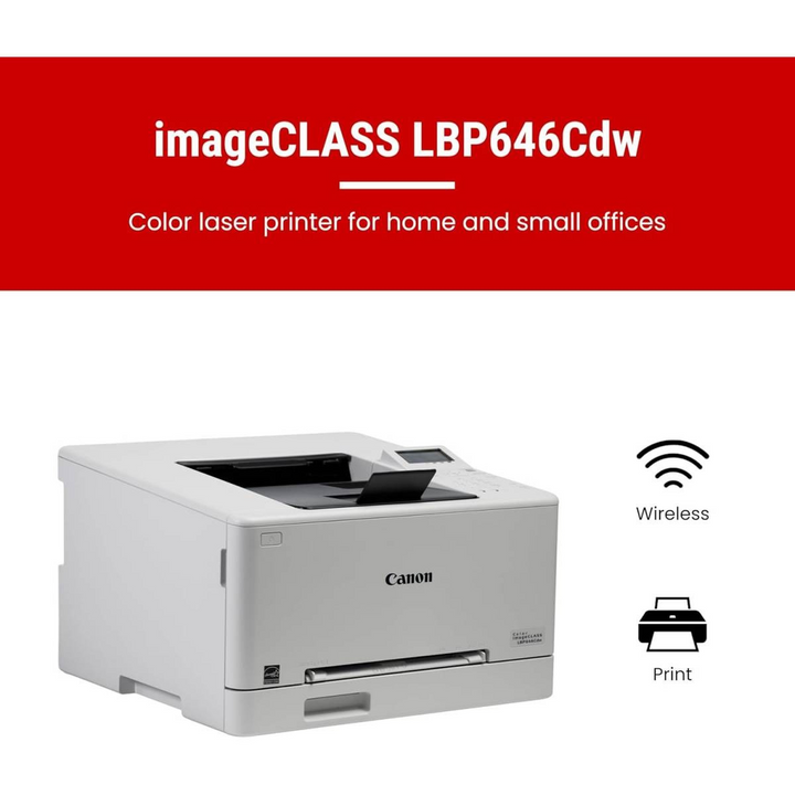 Canon i-SENSYS LBP646Cdw Printer